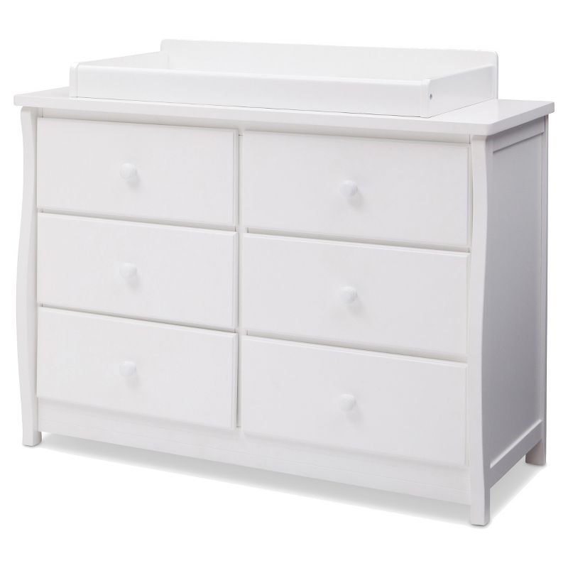 Delta Children Clermont 6-Drawer Dresser - Bianca