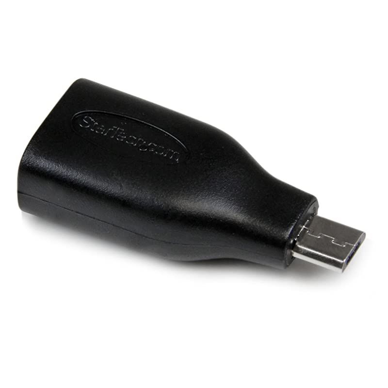 com Micro USB OTG to USB Adapter - Micro USB Male OTG to USB Female Adapter - USB On The Go Adapter (UUSBOTGADAP), Black