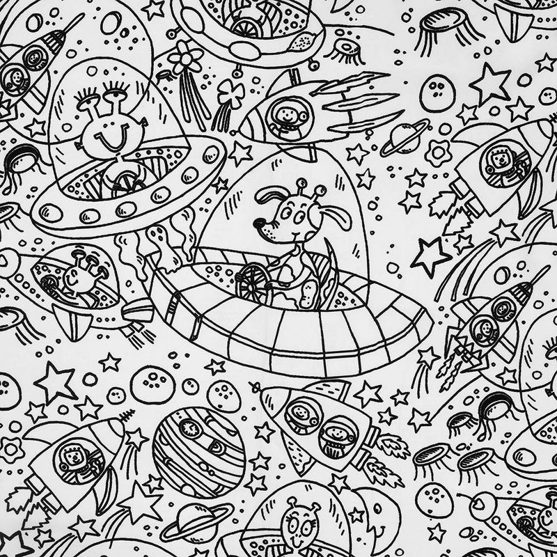 Full Space Dreams Hidden Pictures Sheet Set - Highlights