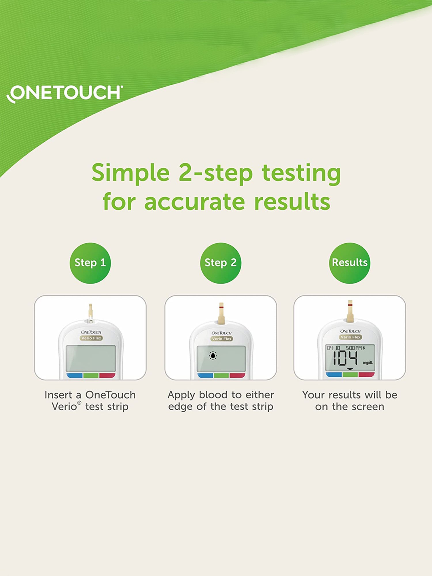 OneTouch Verio Test Strips - Pack of 10