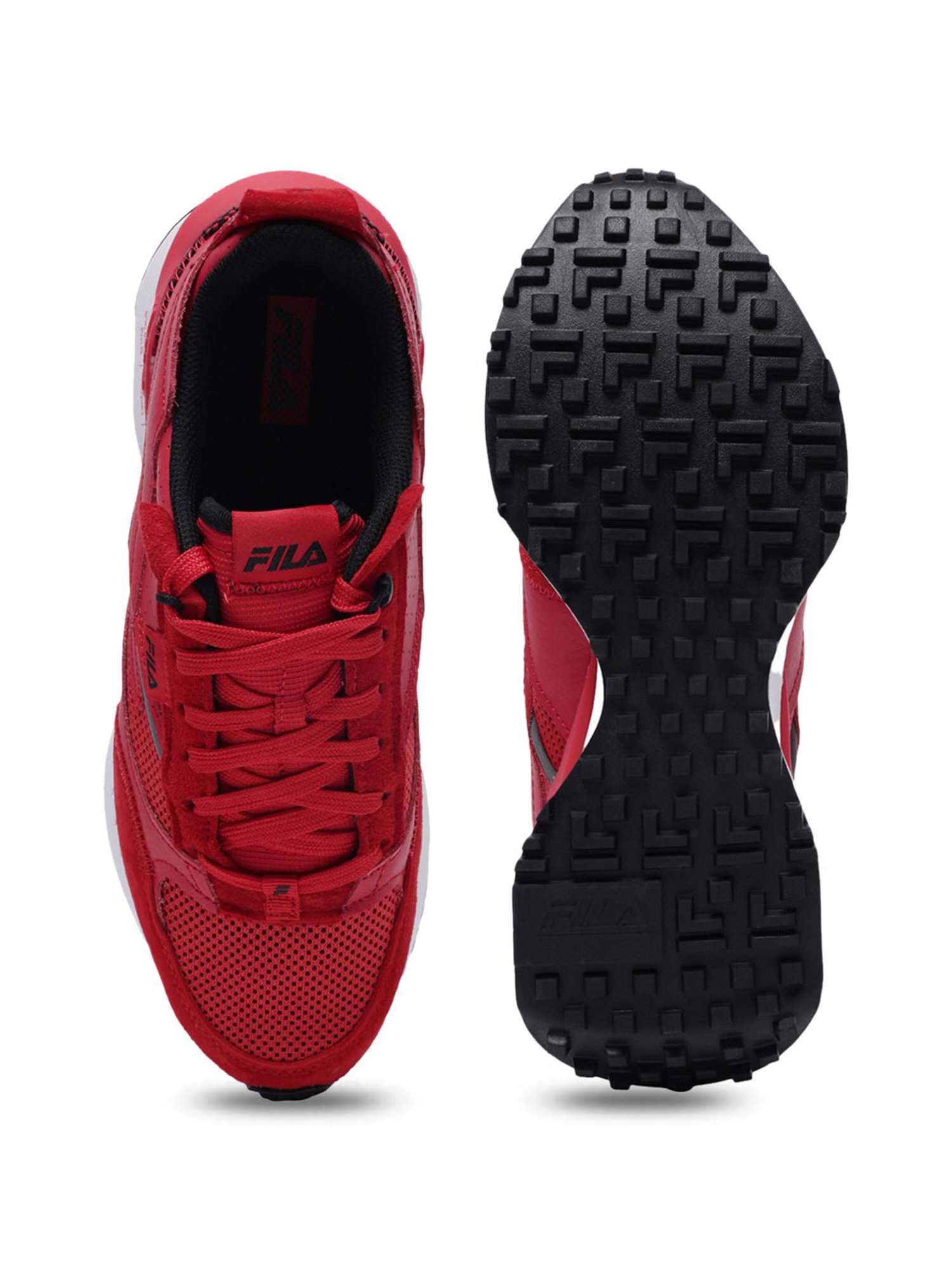 Fila Men's Red Running Shoes