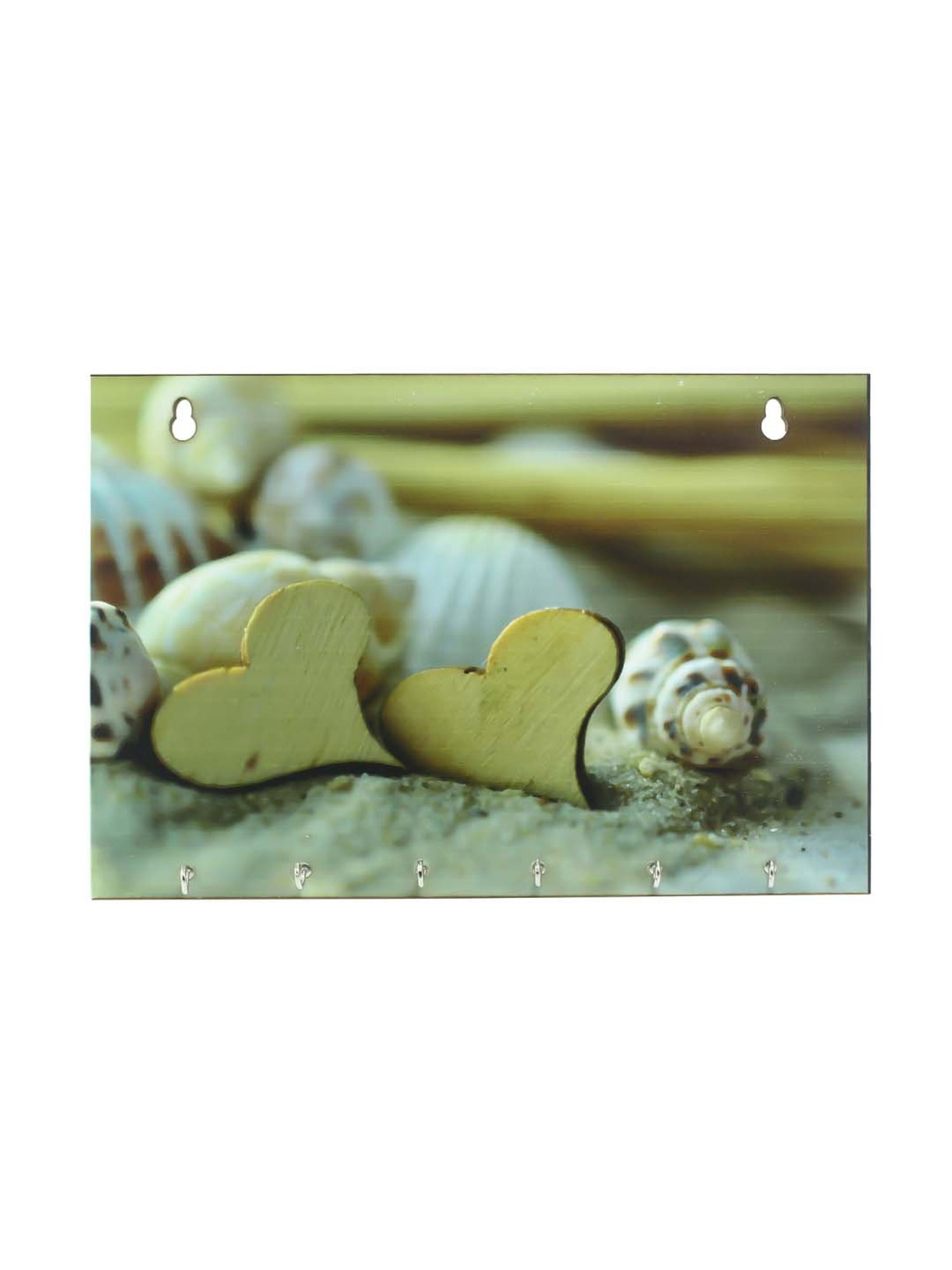 Gathari White & Orange Ceramic Desk Planter