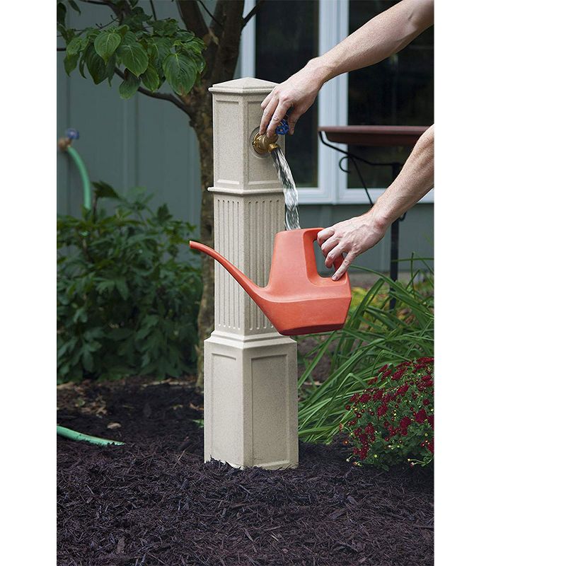 Good Ideas OGHT-SAN Oasis Garden Outdoor Backyard Patio Hose Tap, Sandstone