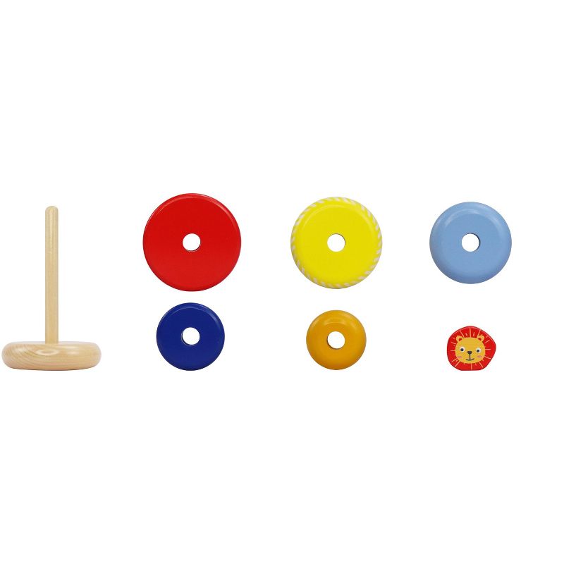 Leo & Friends Leo Stacking Toddler Ring Tower