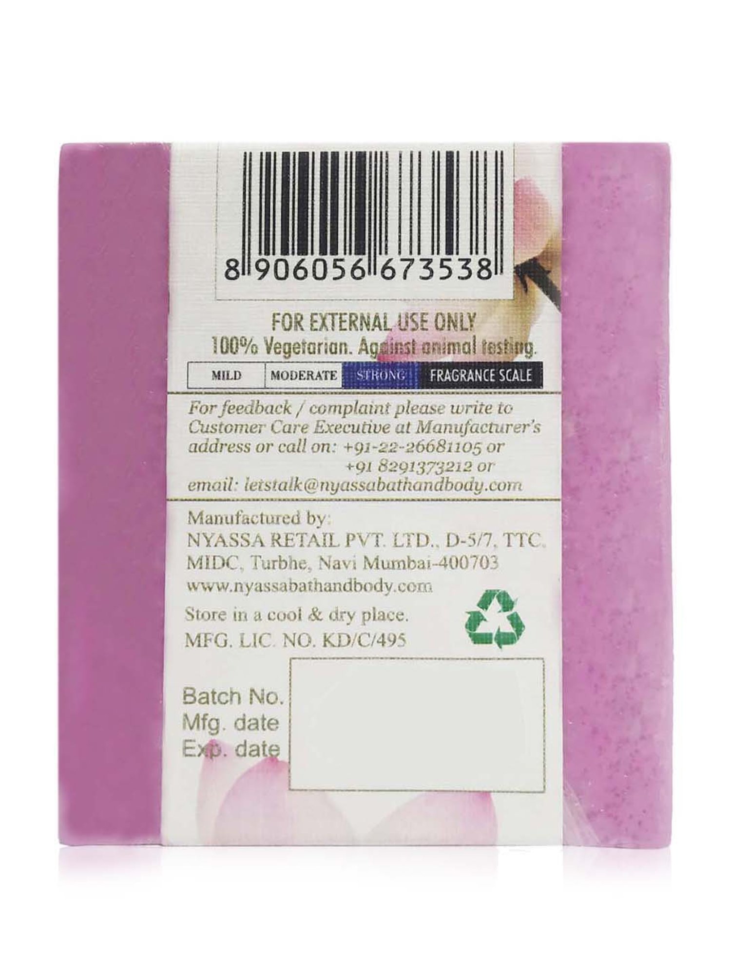 Nyassa Divine Lotus Handmade Soap - 75gm