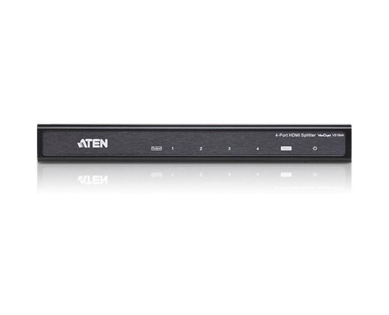 ATEN 4-Port HDMI Splitter - HDMI In - HDMI Out