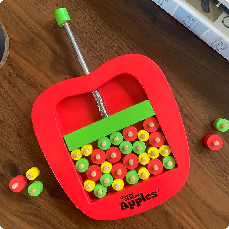ROO GAMES - Happy Snappy Apples - First Strategy Game for Kids - For Ages 4+ - A Fun Motor Skills Game for Children and Families