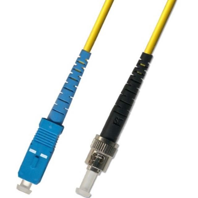 2M - Singlemode Simplex Fiber Optic Cable (9/125) - SC to ST