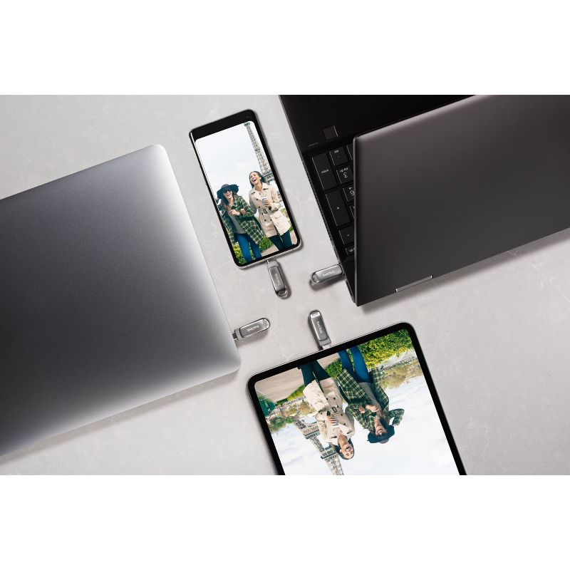 SanDisk Ultra Dual Drive Luxe USB Type-C 64GB Flash Drive