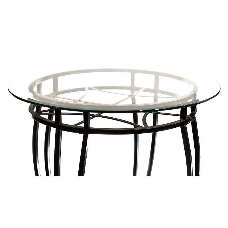 3pc Pub Bar Height Dining Set Brown - Home Source