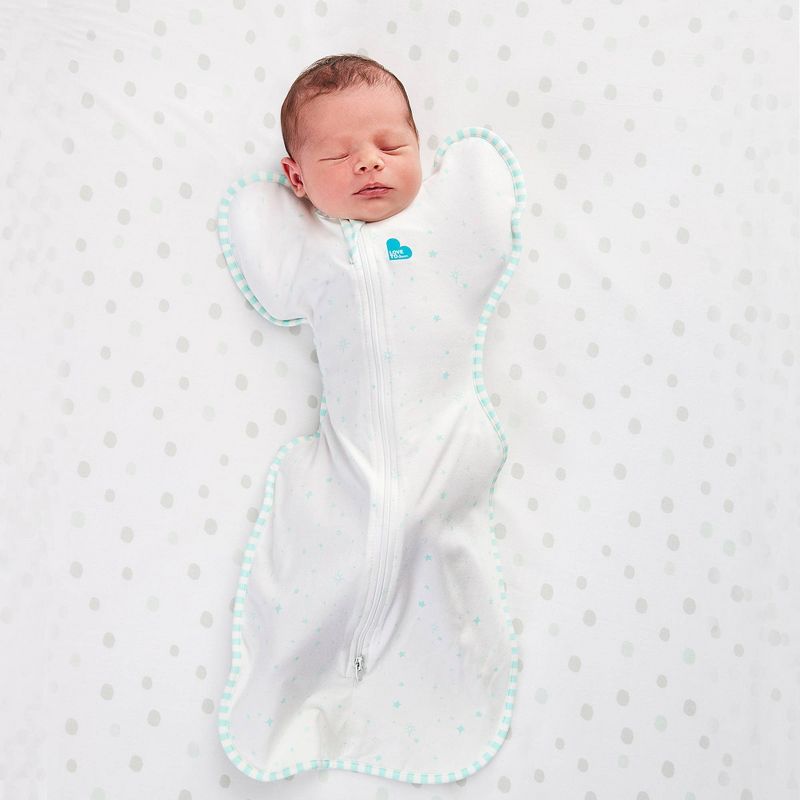 Love to Dream Gift Box - 2 Adaptive Organic Swaddle UP Swaddle - Newborn and Milestone Cards