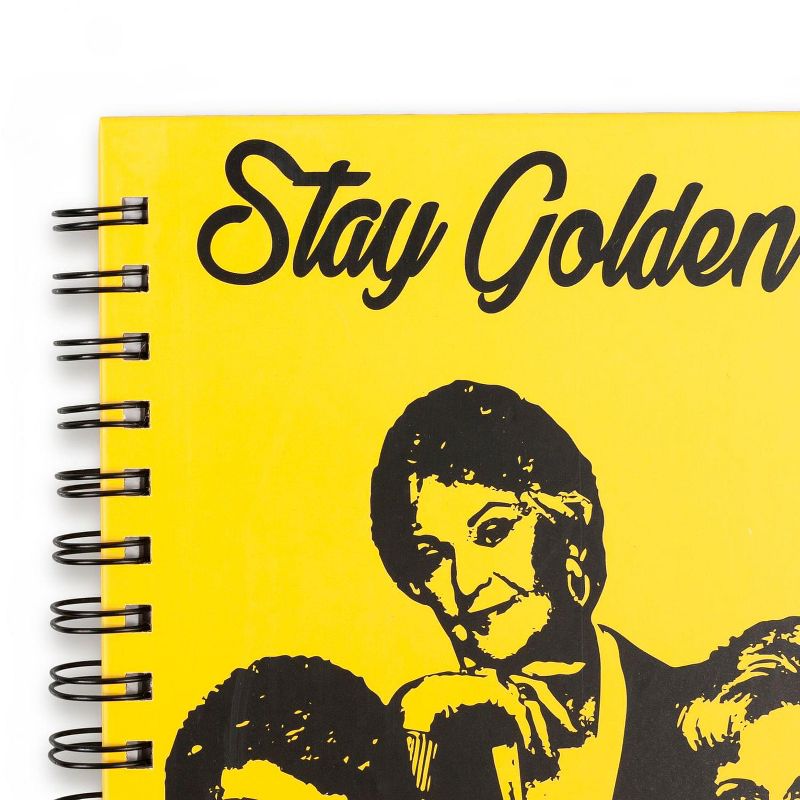 Just Funky Golden Girls "Stay Golden" Spiral Notebook | Officially Licensed ABC Merch