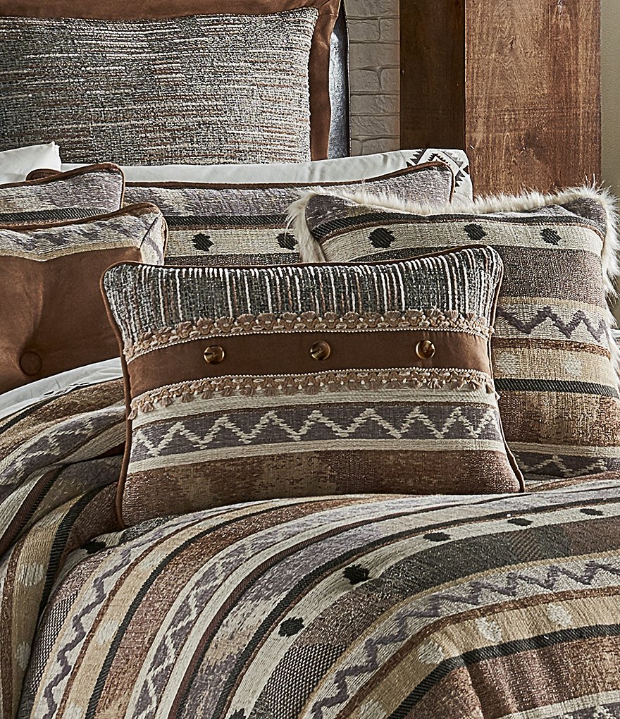 J. Queen New York Timber Boudoir Pillow