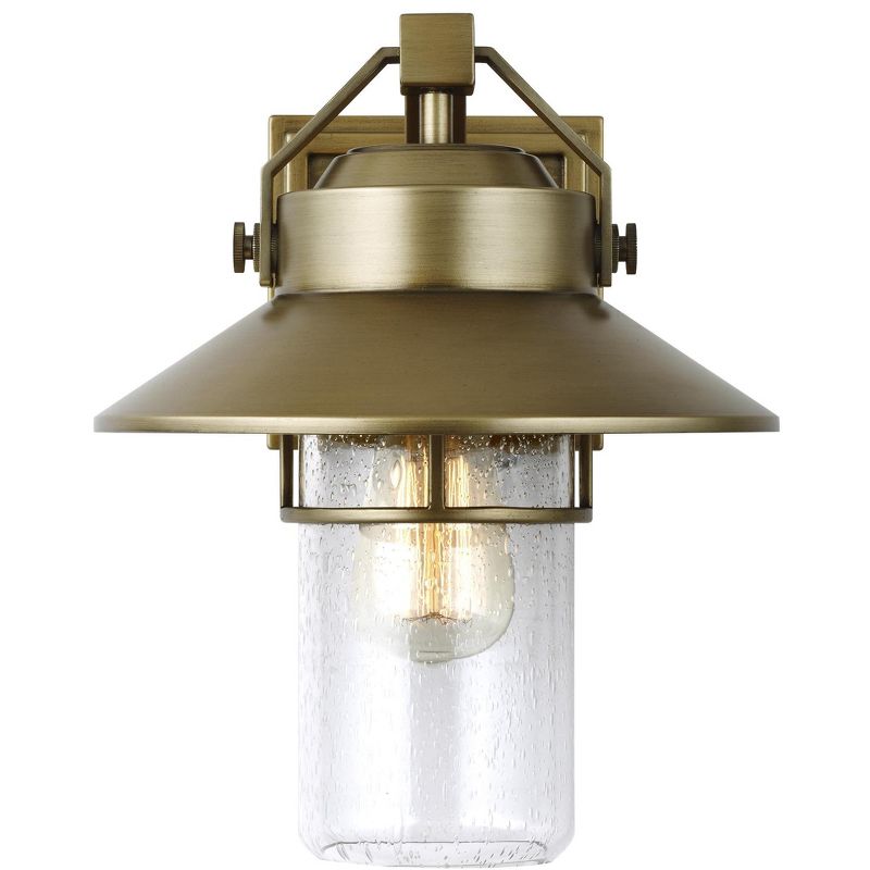 Generation Lighting Boynton 1 light Painted Distressed Brass Outdoor Fixture OL13901PDB