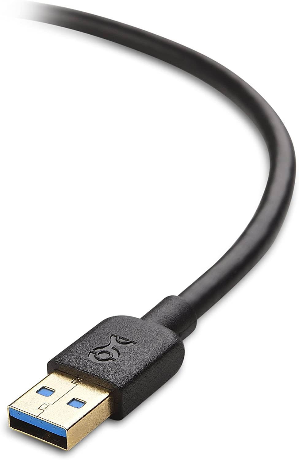 Cable Matters Long USB 3.0 Cable (USB to USB Cable Male to Male) in Black 10 ft