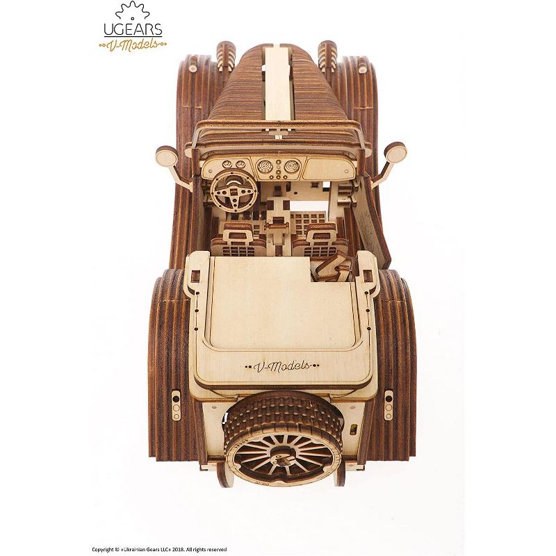 UGears Models UGears Mechanical Models 3D Wooden Puzzle | Roadster