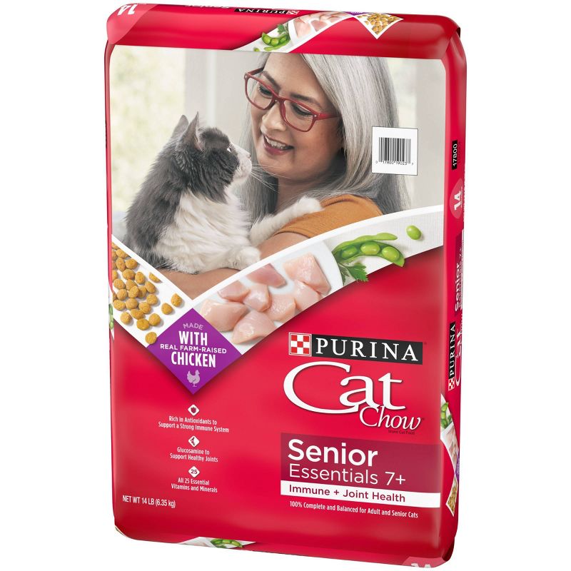 Cat Chow Senior Dry Cat Food - 13lbs