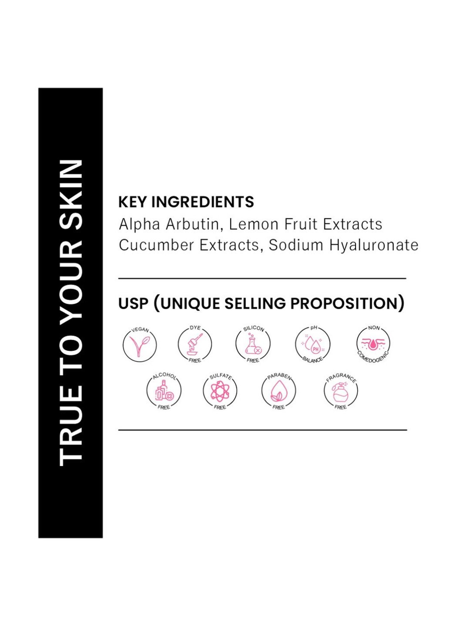 The True Therapy Alpha Arbutin 2% Face Serum - 30 ml