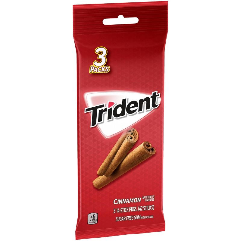Trident Cinnamon Sugar Free Gum - 2.86oz