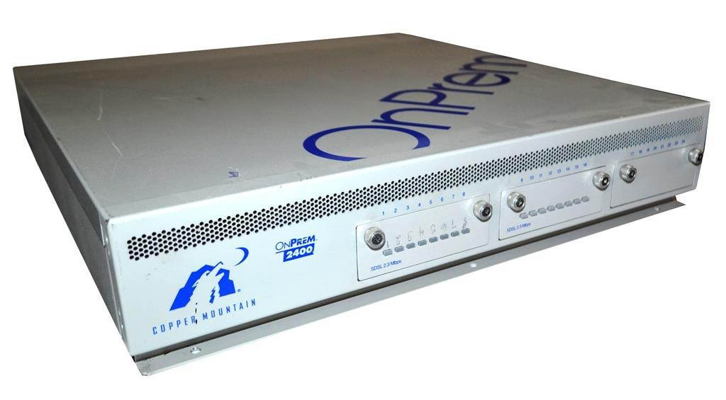 68#3581-10564A Copper Mountain 2400 Internet MTU Concentrator 60MUSA-34865-DE-N Network Switches & Management