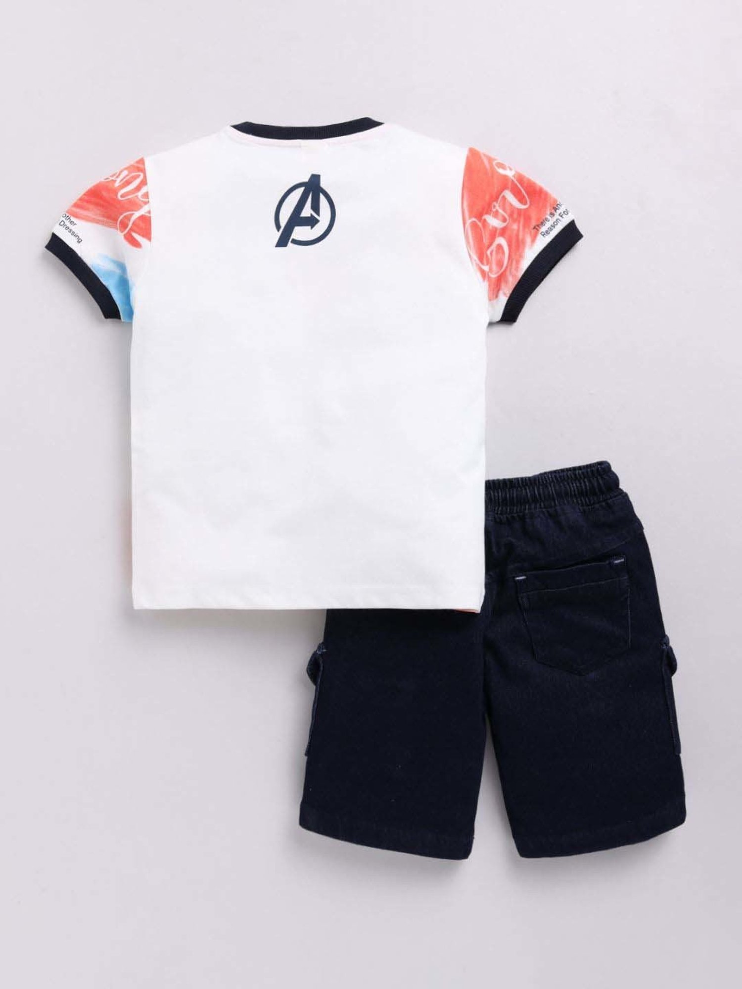 UNO KIDS Boys Multicolor Printed Top & Short sets