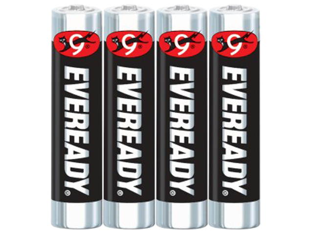 Eveready 1212Sw4 AAA Heavy-Duty Batteries, 4 Per Pack