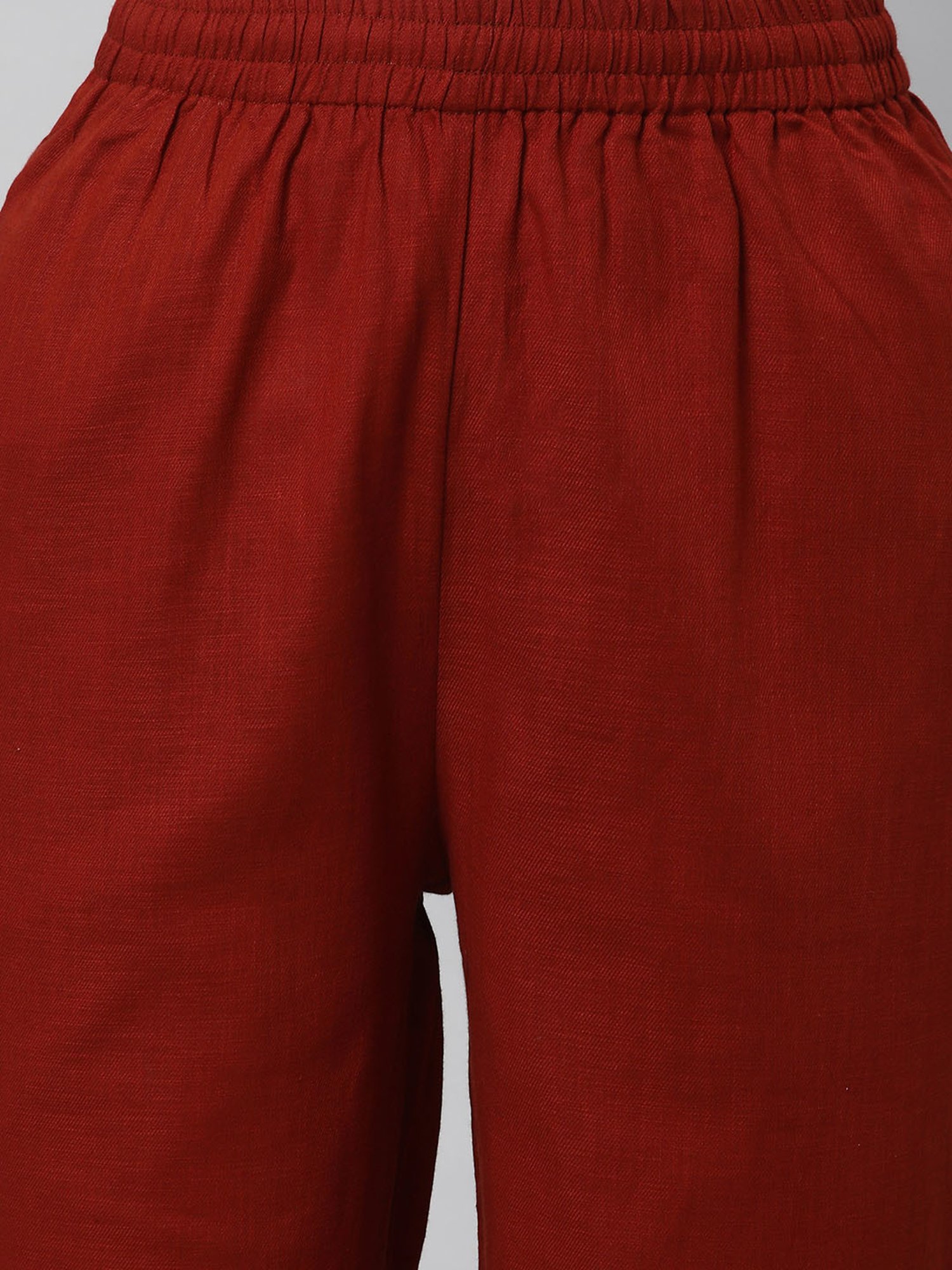 Kami Kubi Rust Linen Pants