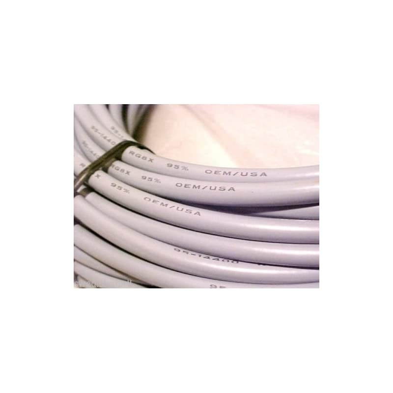 Made 50 ft RG8X COAX Gray CABLE CB / Ham Radio w/ PL259 Connector