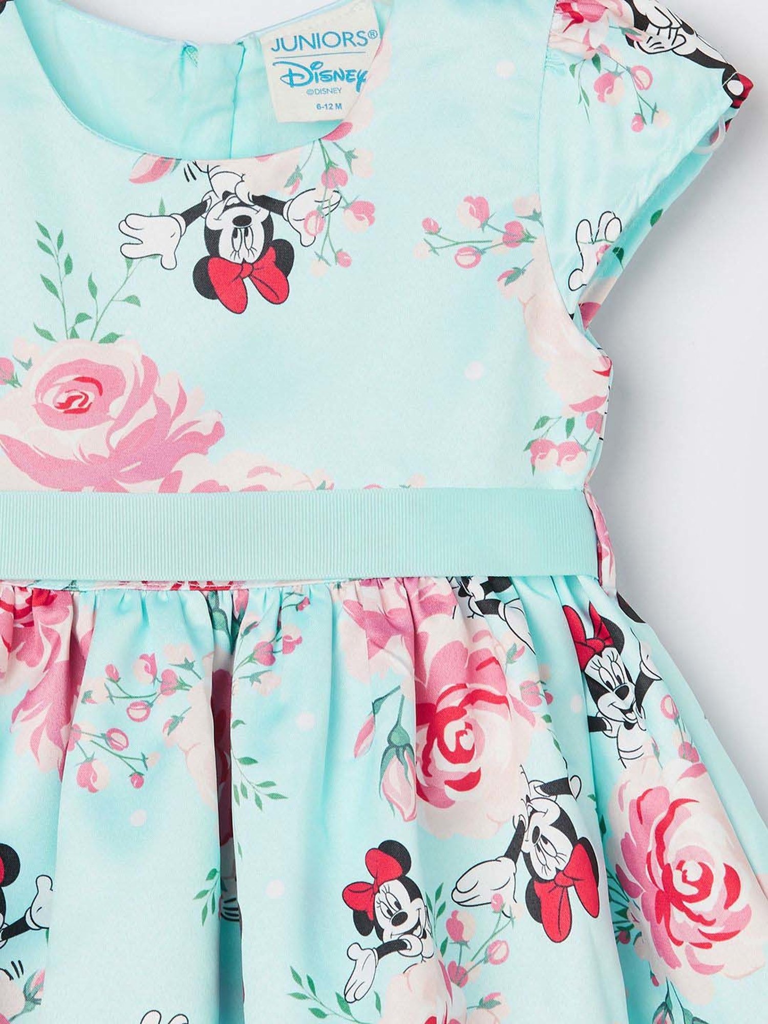 Juniors by Lifestyle Girls Blue Printed Dress