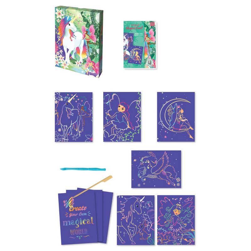 Totally Magical Forest Scratch Art Set - Handstand Kitchen