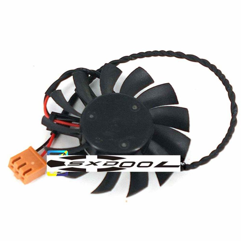 EVERFLOW T055010SH 5V 0.40A diameter 45mm hole pitch 27*35*35MM graphics card fan