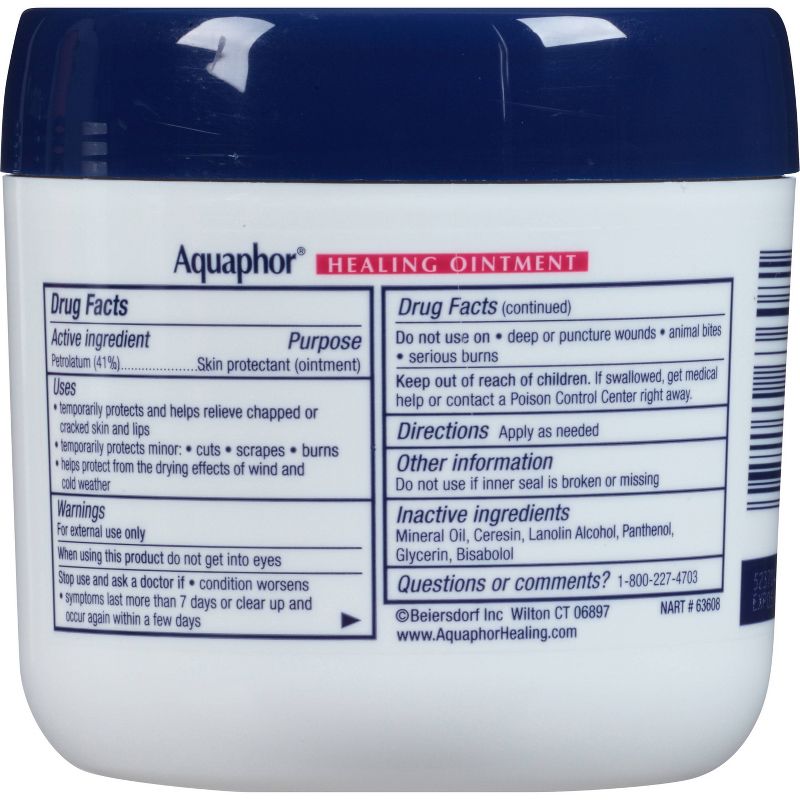 Aquaphor Healing Ointment For Dry & Cracked Skin - 14oz