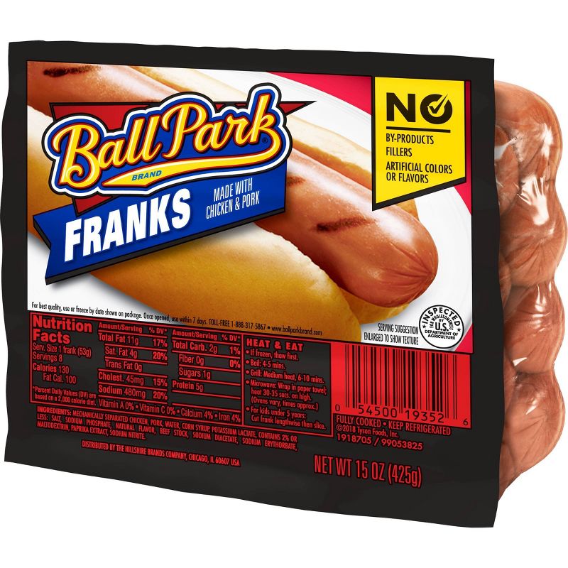 Ball Park Franks - 15oz/8ct