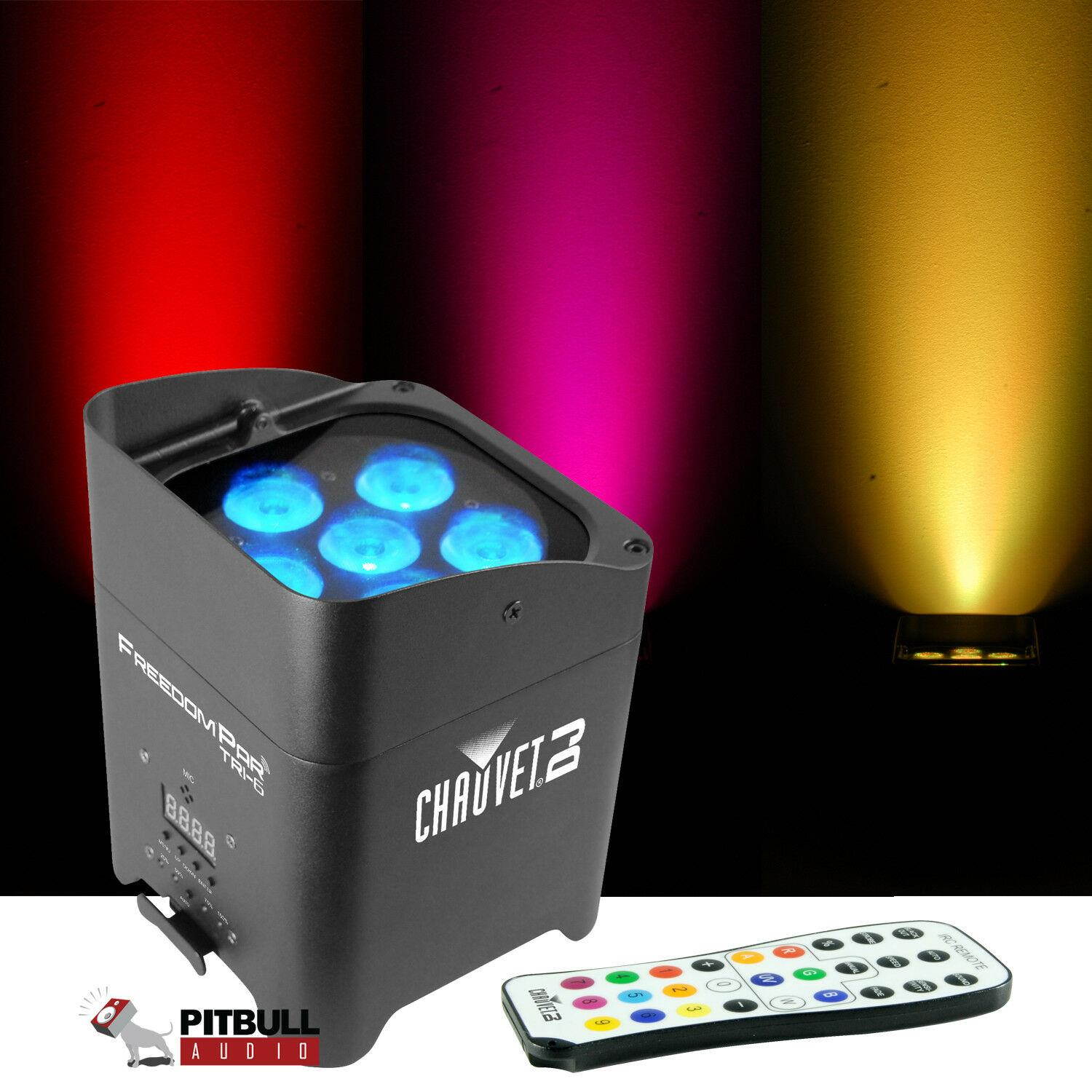 Chauvet Freedom Par Tri-6 Wireless Battery Powered RGB LED Par