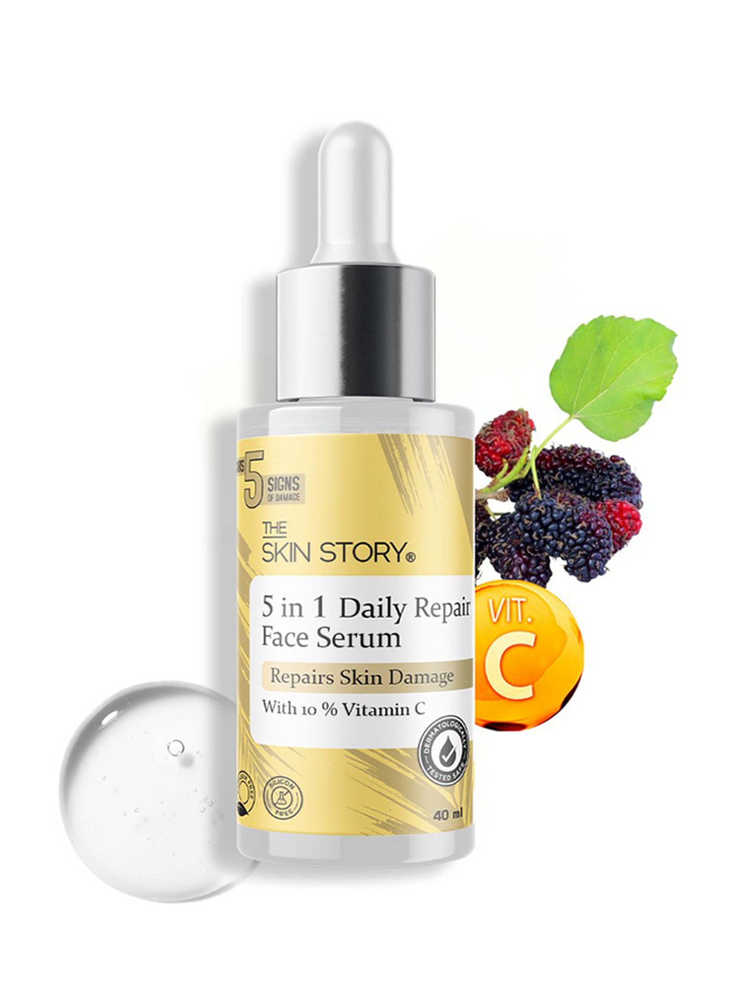 The Skin Story Vitamin C 5 in 1 Daily Repair Face Serum - 40 ml