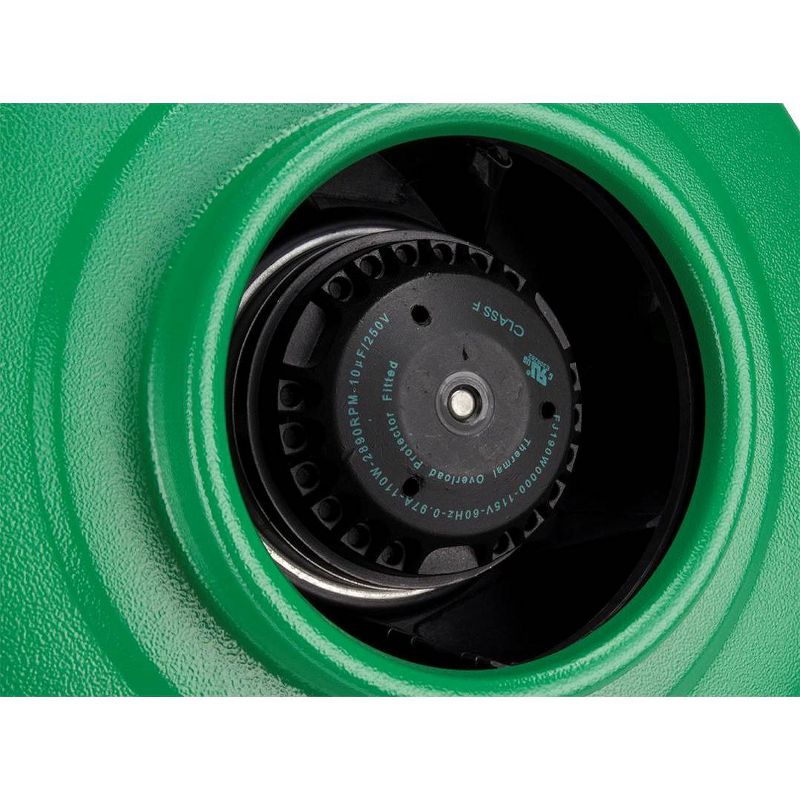 Hydrofarm ACDF4 Active Air 4 Inch In-Line Fan 165 CFM Blower w/Brackets (2 Pack)