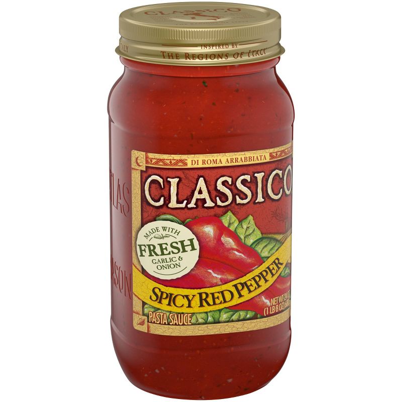 Classico Spicy Red Pepper Pasta Sauce- 24oz