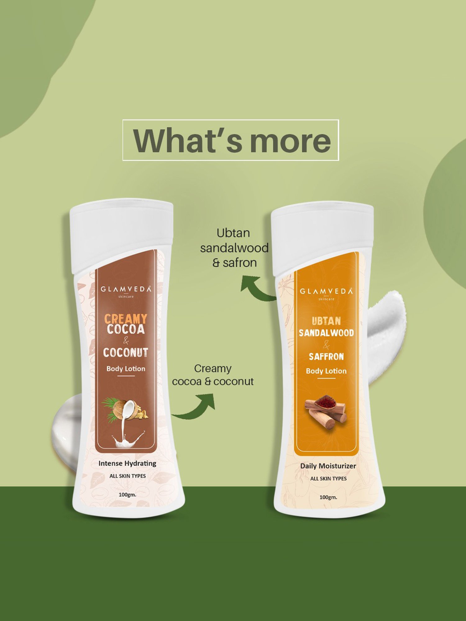 Glamveda Aloevera Neem Tulsi 365 Days Body Lotion - 100 gm