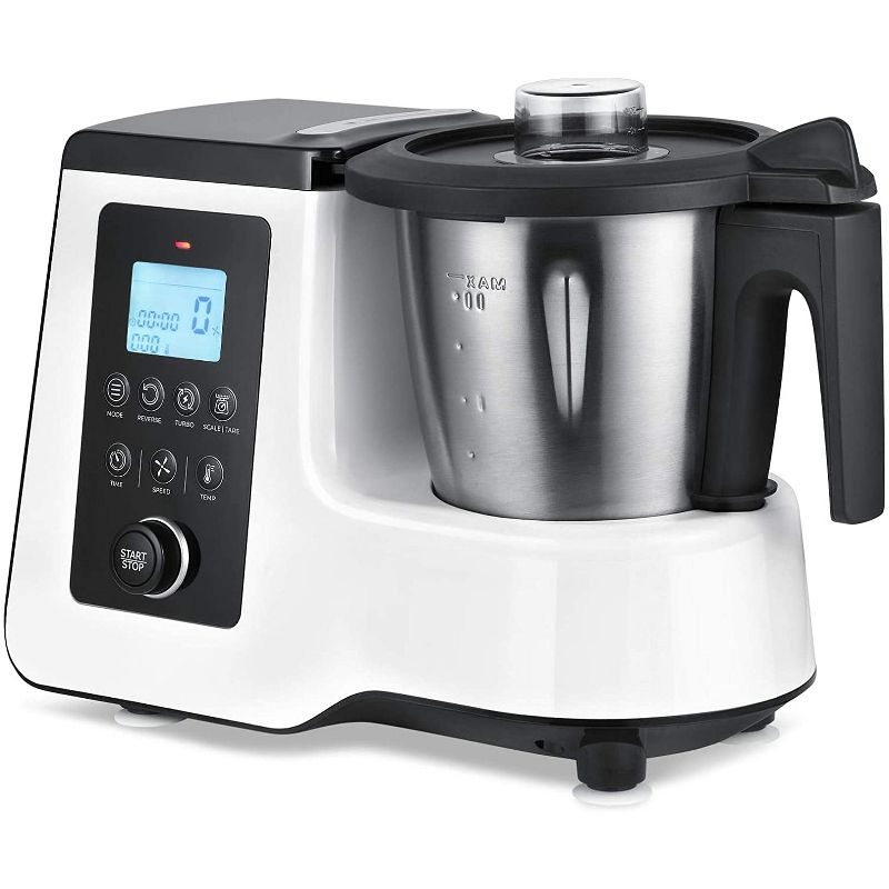 Dartwood All-in-One Multi Cooker, Food Processor and Smart Kitchen Machine for Cooking, Kneading, Blending, Mixing, Steaming, Boiling, Stir Frying