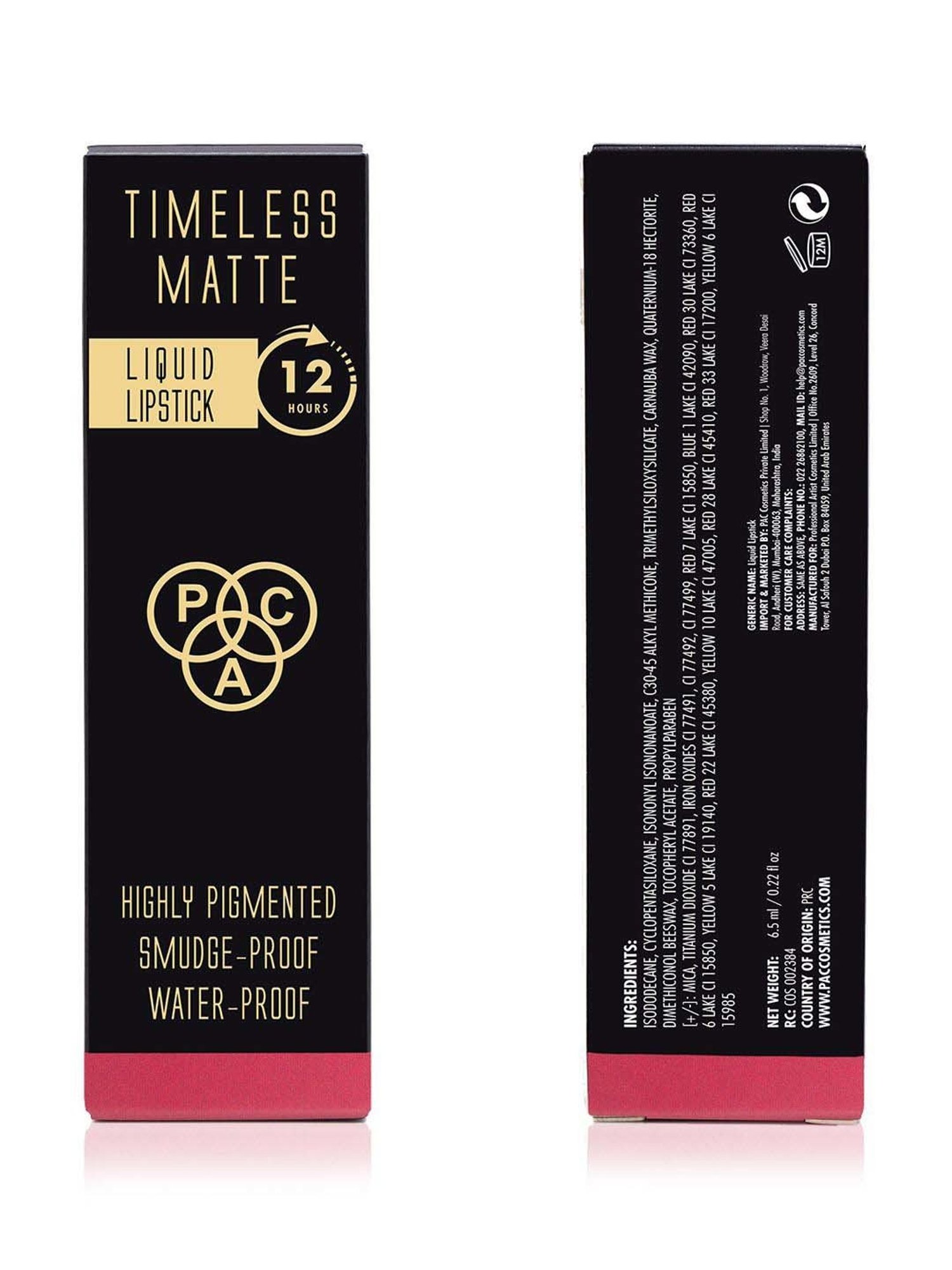 PAC Timeless Matte Miss Chief - 6.5 ml
