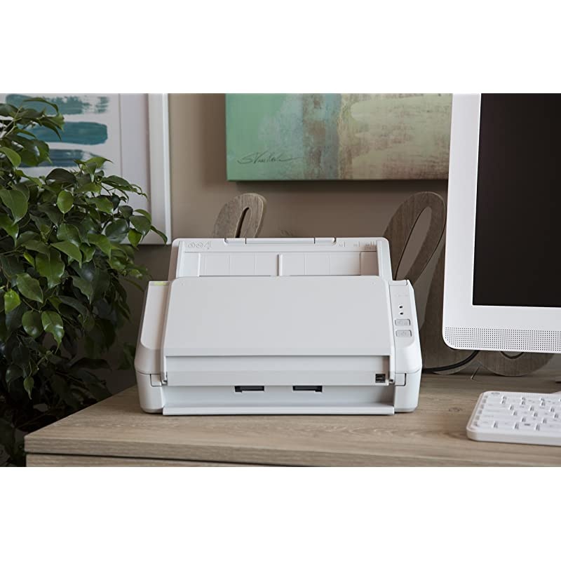 ScanZen CG01000-289101 Eko Color Duplex Personal Document Scanner, 20ppm, Twain Compatible, Light gray