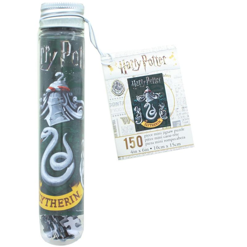 NMR Distribution Harry Potter House Slytherin 150 Piece Micro Jigsaw Puzzle In Tube
