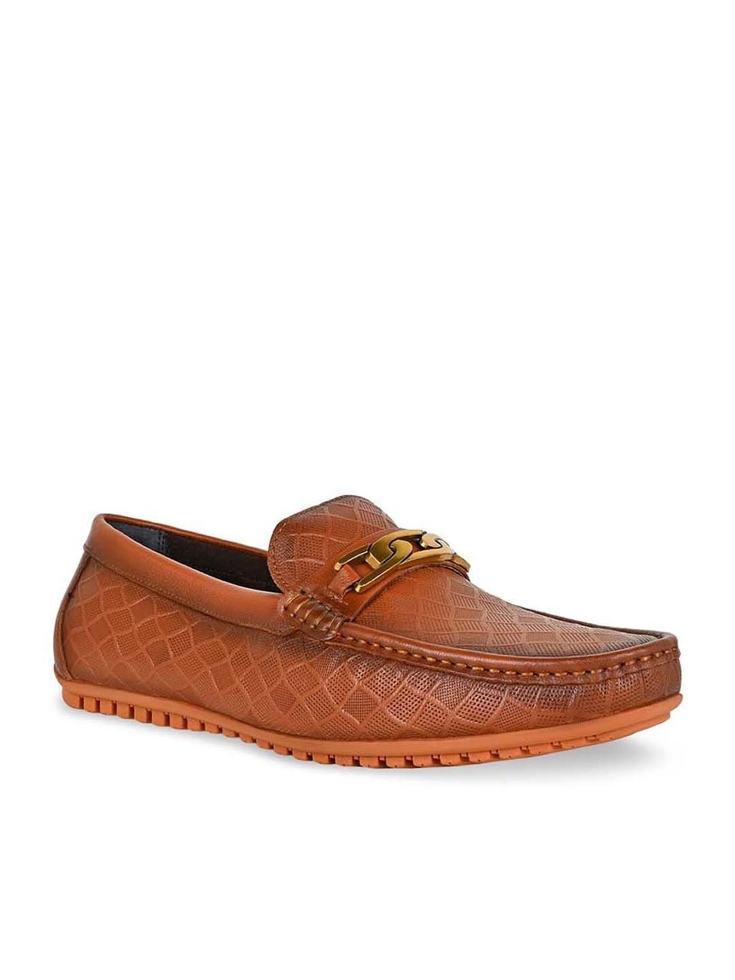 Imperio by Regal Men's Tan Casual Loafers