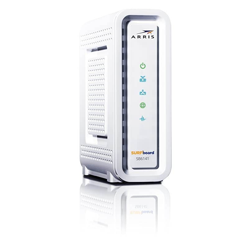 SURFboard SB6141 8x4 DOCSIS 3.0 Cable Modem - Retail Packaging- White