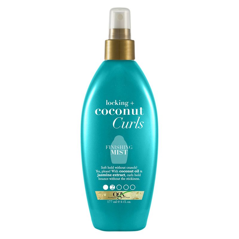 OGX Locking + Coconut Curls Finishing Mist - 6 fl oz