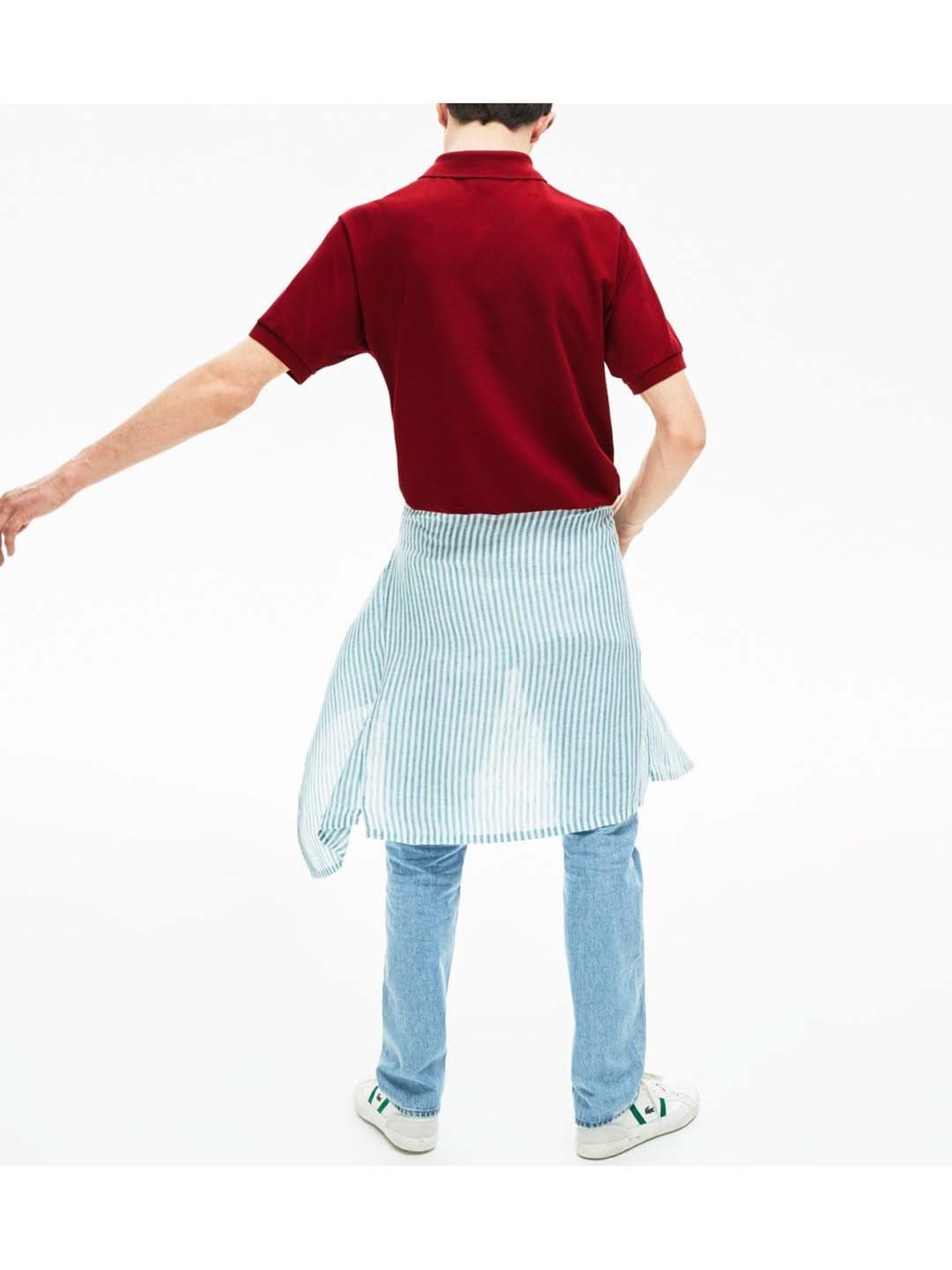 Lacoste Bordeaux L.12.12 Classic Fit Polo T-Shirt