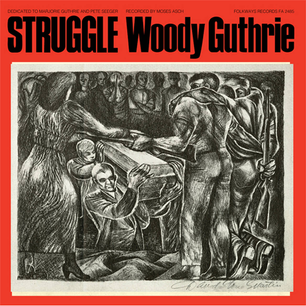 Woody Guthrie Struggle LP (Vinyl)