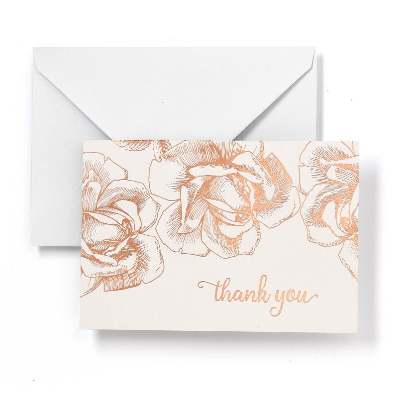 Notecard Box 40ct Gartner Thank You