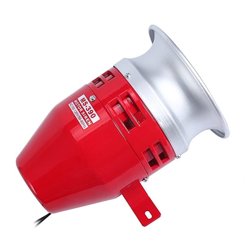 Motor Horn Siren Buzzer MS390 AC 110V 15A 125DB Decibel Security