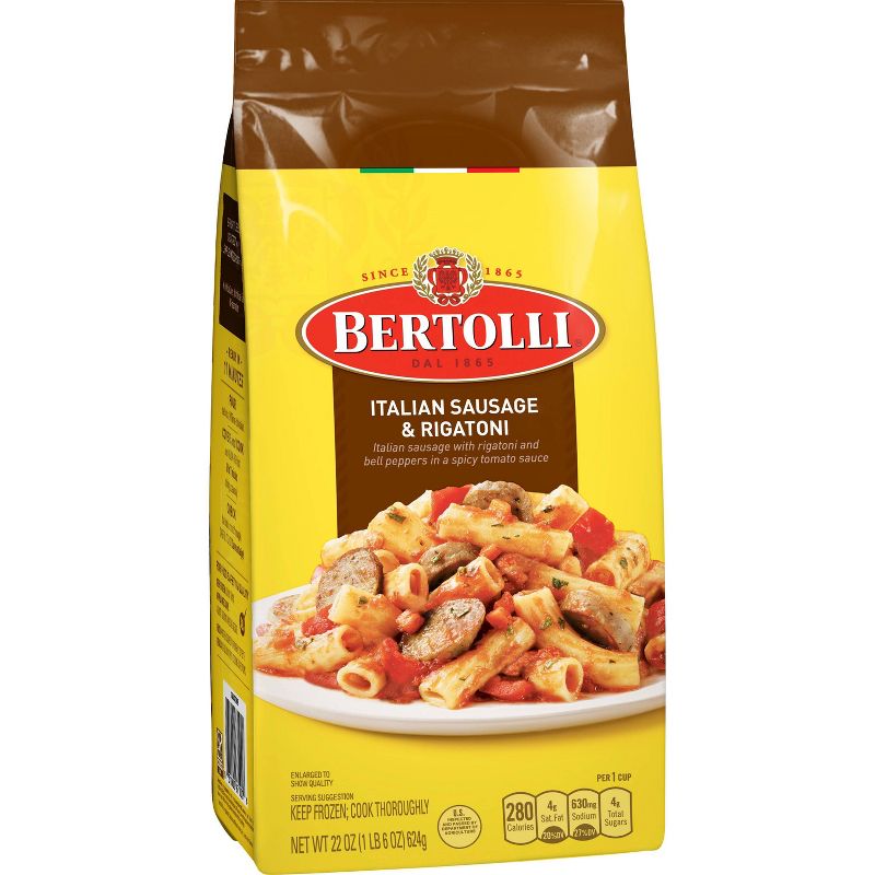 Bertolli Frozen Italian Sausage & Rigatoni Dinner - 22oz